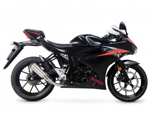 Acquista Carena Moto Suzuki GSXR125 2017-2025 - Nero Rosso Banda