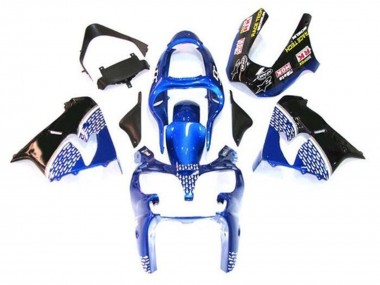 Acquista Carena Moto Kawasaki ZX9R 2002-2003 - Blu Bianco Nero