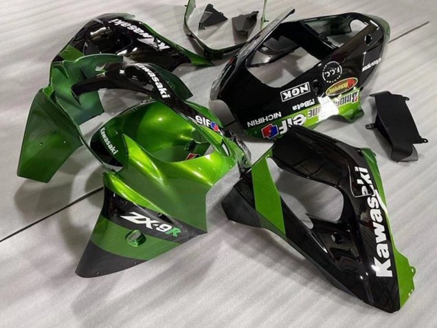 Acquista Carena Moto Kawasaki ZX9R 2002-2003 - Verde Nero Elf