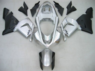 Acquista Carena Moto Kawasaki ZX10R 2004-2005 - Lucido Argento Nero Opaco