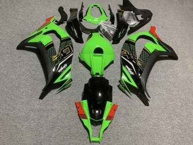 Acquista Carena Moto Kawasaki ZX10R 2011-2015 - Verde Nero Rosso Honeycomb
