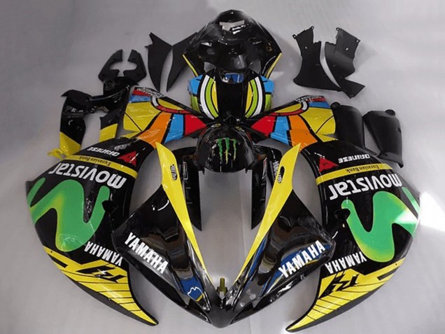 Acquista Carena Moto Yamaha YZF R1 2009-2011 - Rossi MoviStar