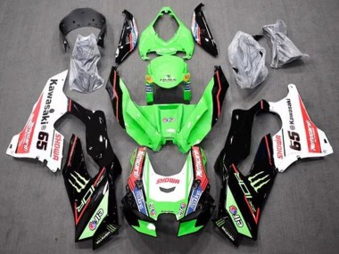 Acquista Carena Moto Kawasaki ZX10R 2021-2025 - Verde Nero Rosso Bianco Blu Showr Elf Mostro 65