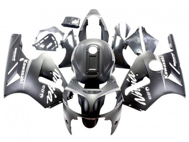 Acquista Carena Moto Kawasaki ZX12R 2000-2001 - Nero Opaco Bianco