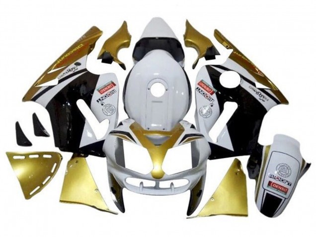 Acquista Carena Moto Kawasaki ZX12R 2000-2001 - Bianco Oro Nero