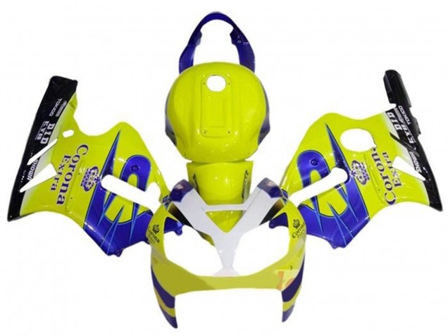 Acquista Carena Moto Kawasaki ZX12R 2000-2001 - Giallo Bianco Blu Corona Extra