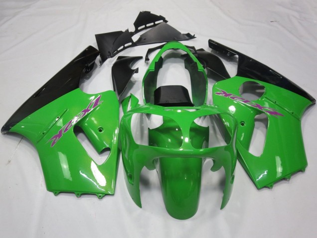 Acquista Carena Moto Kawasaki ZX12R 2000-2001 - Verde Nero Viola