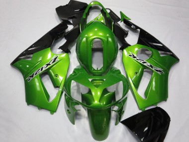 Acquista Carena Moto Kawasaki ZX12R 2002-2006 - Verde Nero Lucido