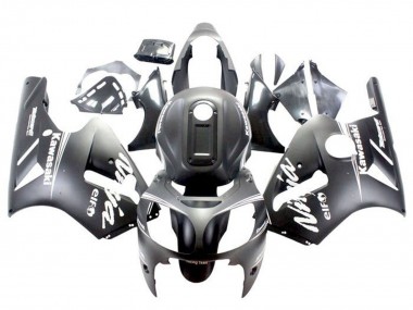 Acquista Carena Moto Kawasaki ZX12R 2002-2006 - Nero Opaco Bianco