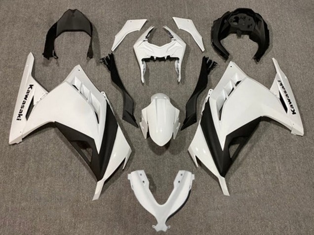 Acquista Carena Moto Kawasaki EX300 2013-2024 - Bianco Perla Nero