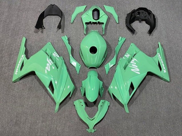 Acquista Carena Moto Kawasaki EX300 2013-2024 - Verde Chiaro Bianco