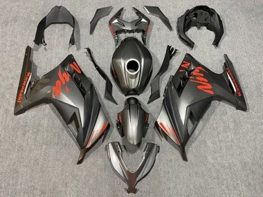 Acquista Carena Moto Kawasaki EX300 2013-2024 - Nero Opaco Rosso
