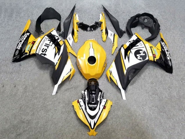 Acquista Carena Moto Kawasaki EX300 2013-2024 - Giallo Bianco Nero