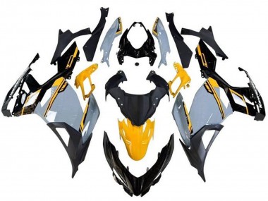 Acquista Carena Moto Kawasaki Ninja 400 2018-2024 - Nardo Grigio Arancia Nero