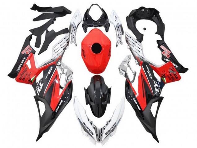 Acquista Carena Moto Kawasaki Ninja 400 2018-2024 - Bianco Rosso Nero
