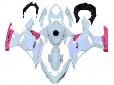 Acquista Carena Moto Kawasaki Ninja 400 2018-2024 - Bianco Perla Rosa