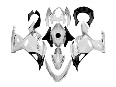 Acquista Carena Moto Kawasaki Ninja 400 2018-2024 - Bianco Argento Nero