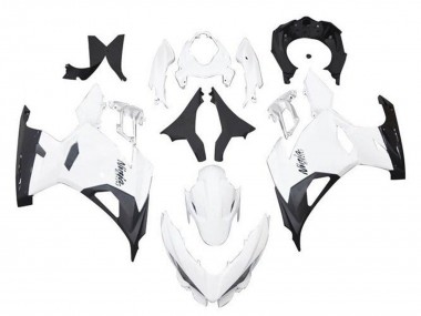 Acquista Carena Moto Kawasaki Ninja 400 2018-2024 - Bianco Nero