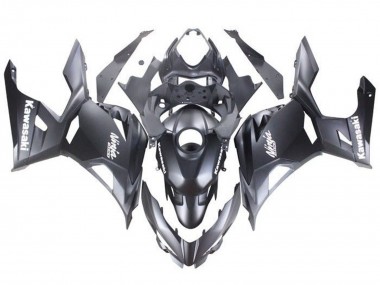 Acquista Carena Moto Kawasaki Ninja 400 2018-2024 - Nero Opaco Bianco Decals