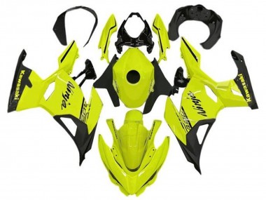 Acquista Carena Moto Kawasaki Ninja 400 2018-2024 - Neon Giallo Nero