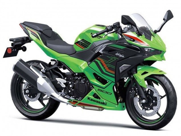 Acquista Carena Moto Kawasaki Ninja 500 EX500R 2024-2025 - Verde Nero Rosso
