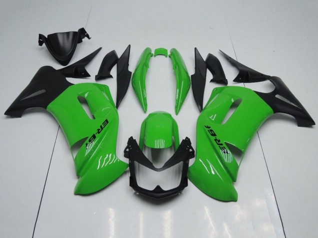 Acquista Carena Moto Kawasaki Ninja 650 EX650 2006-2008 - Verde Nero