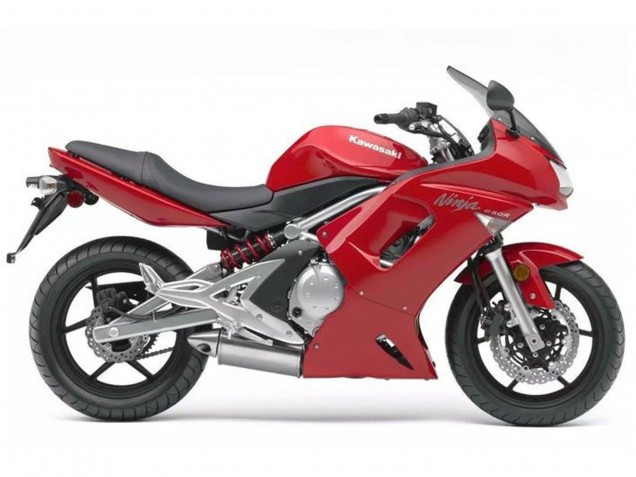 Acquista Carena Moto Kawasaki Ninja 650 EX650 2006-2008 - Rosso