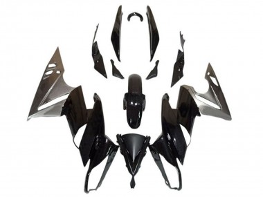 Acquista Carena Moto Kawasaki Ninja 650 EX650 2009-2011 - Nero Lucido Argento