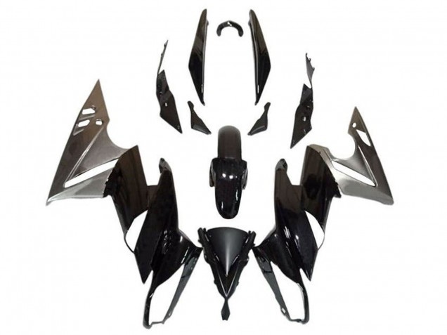 Acquista Carena Moto Kawasaki Ninja 650 EX650 2009-2011 - Nero Lucido Argento