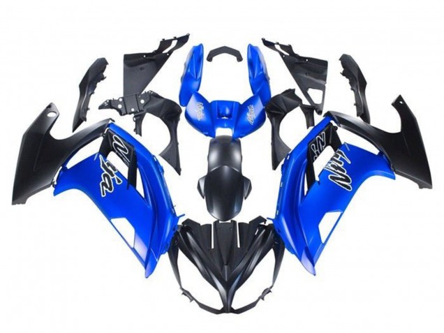 Acquista Carena Moto Kawasaki Ninja 650 EX650 2012-2016 - Blu Nero Opaco