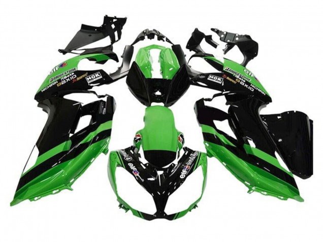 Acquista Carena Moto Kawasaki Ninja 650 EX650 2012-2016 - Verde Nero Banda