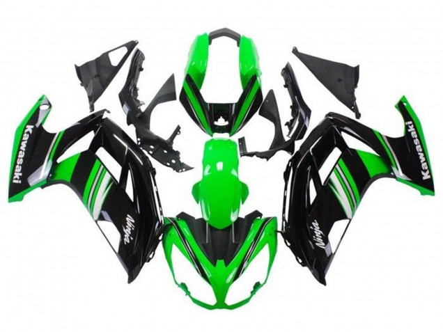 Acquista Carena Moto Kawasaki Ninja 650 EX650 2012-2016 - Verde Nero Bianco Grigio Banda