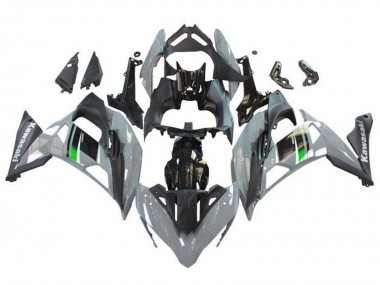Acquista Carena Moto Kawasaki Ninja 650 EX650 2017-2019 - Grigio Nero Verde