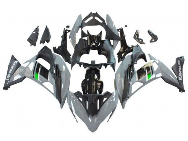 Acquista Carena Moto Kawasaki Ninja 650 EX650 2017-2019 - Grigio Nero Verde