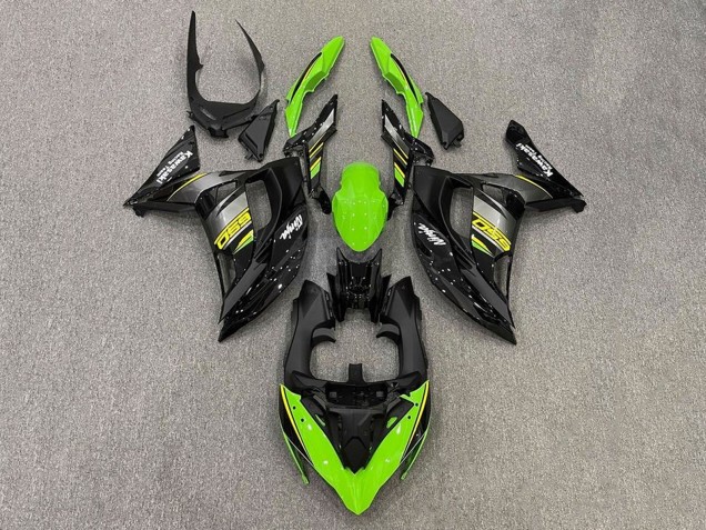 Acquista Carena Moto Kawasaki Ninja 650 EX650 2017-2019 - Verde Giallo Grigio Nero
