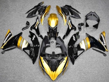 Acquista Carena Moto Kawasaki Ninja 650 EX650 2017-2019 - Oro Nero Bianco
