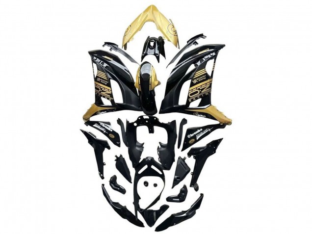 Acquista Carena Moto Kawasaki Ninja 650 EX650 2017-2019 - Oro Nero