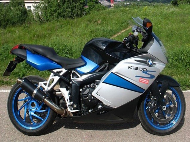 Acquista Carene Moto BMW K1200S 2005-2010 - Argento Blu Nero