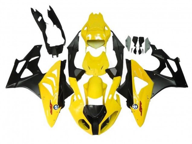Acquista Carena Moto BMW S1000RR 2009-2014 - Giallo Nero Opaco