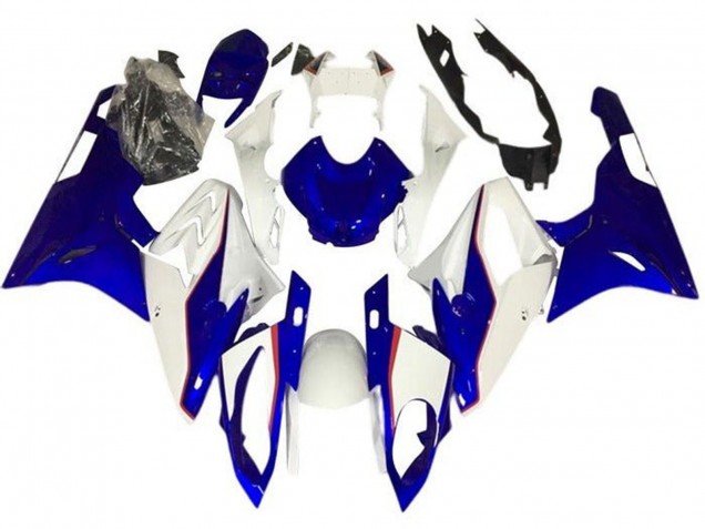 Acquista Carena Moto BMW S1000RR 2015-2016 - Bianco Rosso Blu Gessato