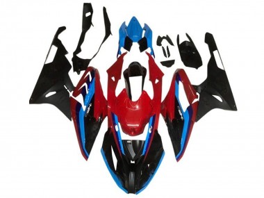Acquista Carena Moto BMW S1000RR 2015-2016 - Rosso Blu Nero Banda