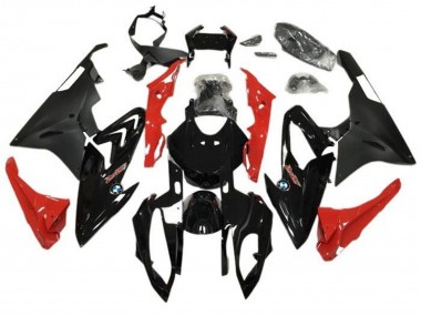 Acquista Carena Moto BMW S1000RR 2015-2016 - Nero Lucido Nero Opaco Rosso