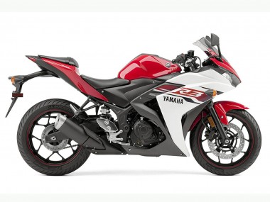 Acquista Carena Moto Yamaha YZF R3 2015-2018 - Bianco Rosso Nero