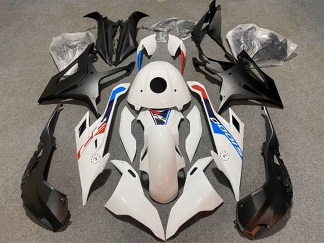 Acquista Carena Moto BMW S1000RR 2019-2022 - Lucido Bianco Nero Opaco Blu