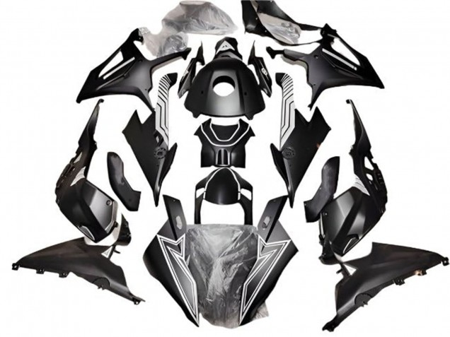 Acquista Carena Moto BMW S1000RR 2019-2022 - Nero Opaco Bianco Linea