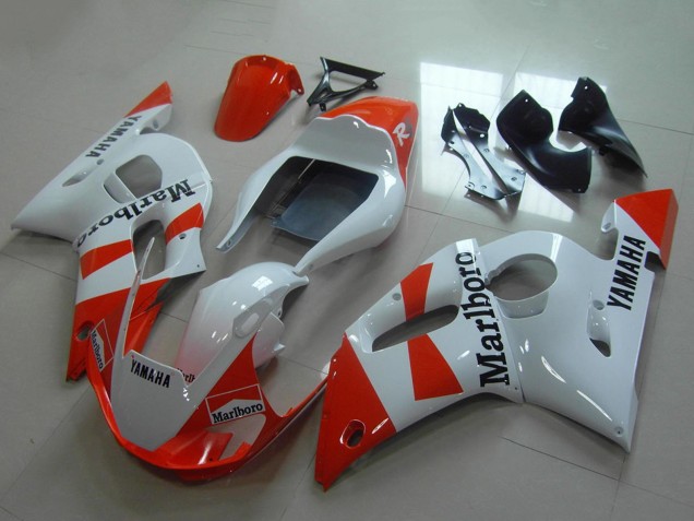 Acquista Carena Moto Yamaha YZF R6 1998-2002 - Bianco Rosso Marlboro