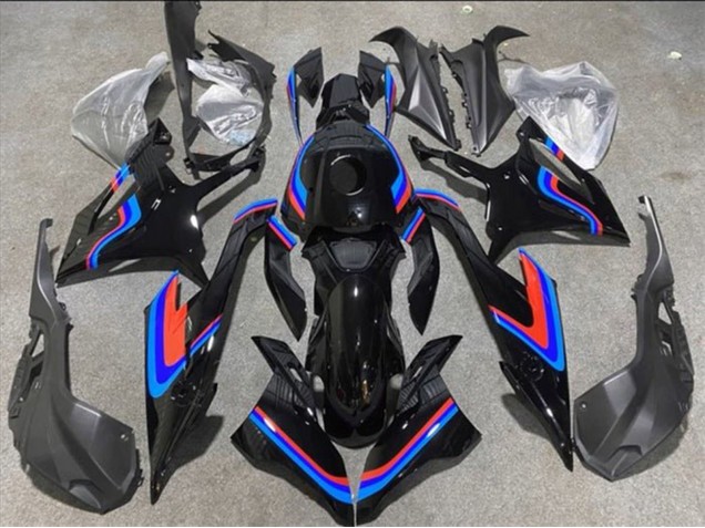 Acquista Carena Moto BMW S1000RR 2019-2022 - Nero Doppio Blu Rosso