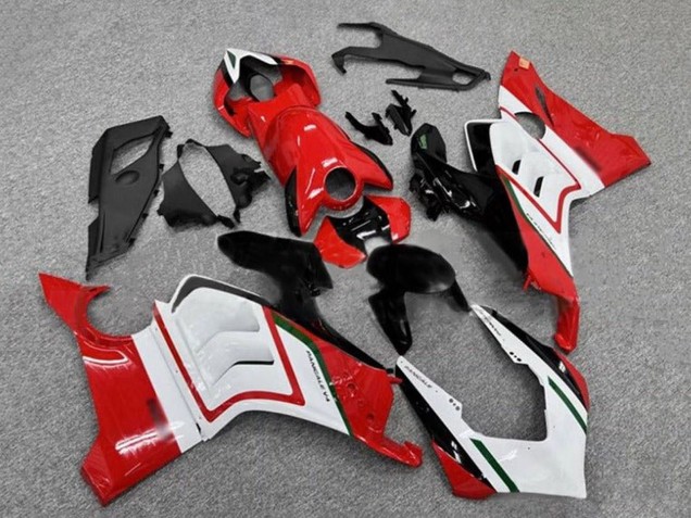 Acquista Carena Moto Ducati Panigale V4 V4S 2020-2021 - Bianco Rosso Nero Lucido Verde
