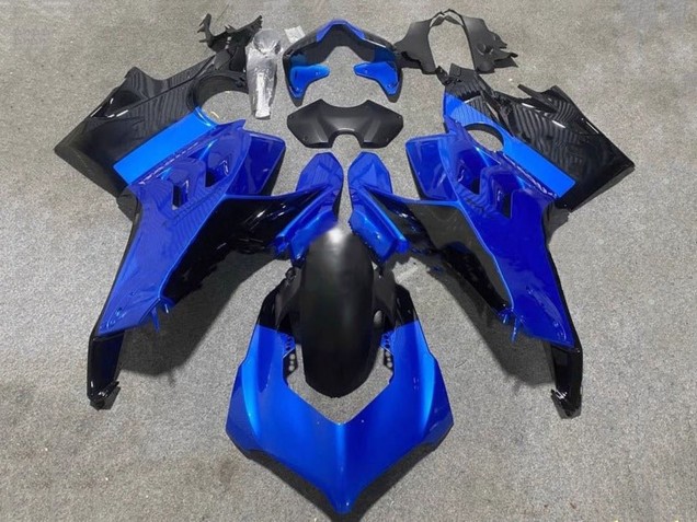 Acquista Carena Moto Ducati Panigale V4 V4S 2020-2021 - Blu Nero Lucido