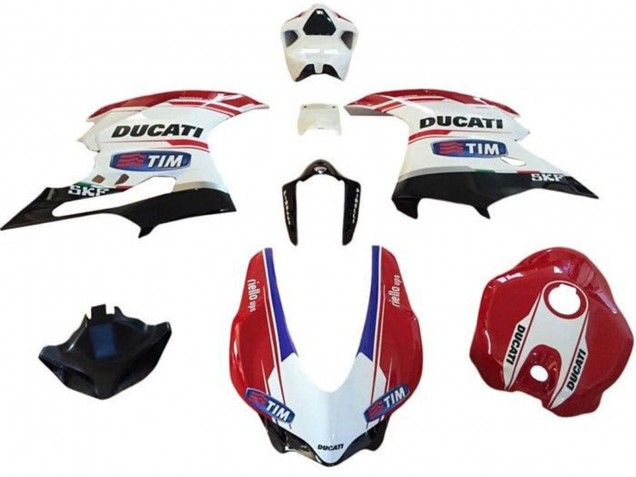 Acquista Carena Moto Ducati 959/1299 2015-2020 - Bianco Rosso Blu Nero Lucido Tim